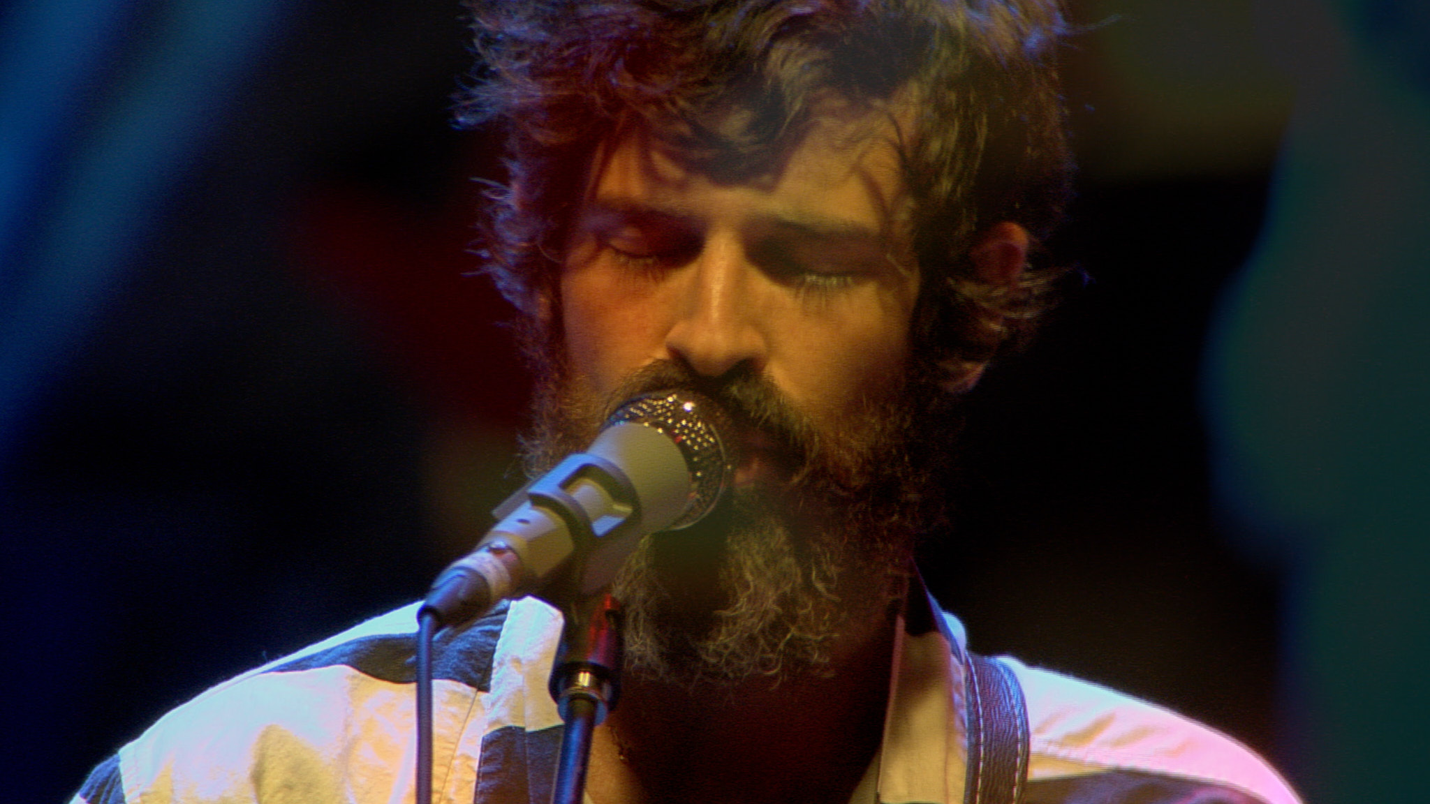 Devendra Banhart performing at Vida Festival
