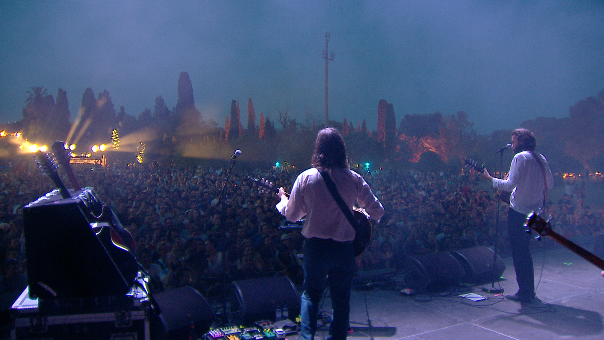 Live music production at Vida Festival